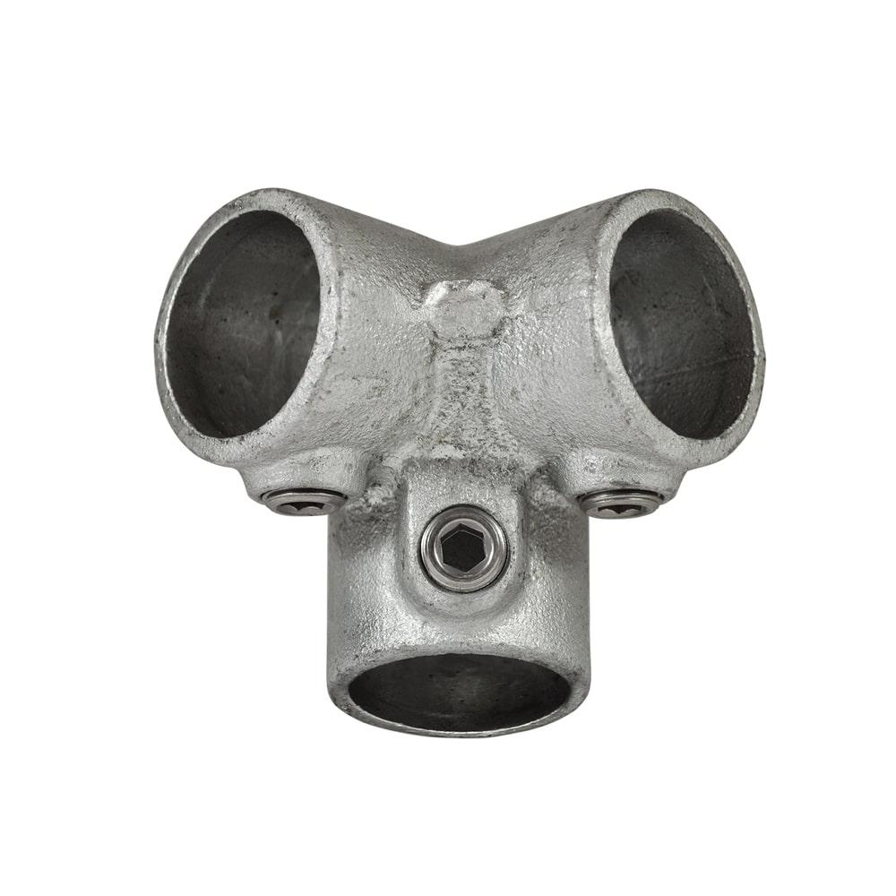 Buiskoppeling Drieweg kniestuk 90°-C / 33,7 mm